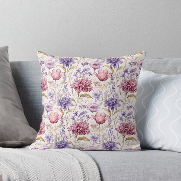 Item preview, Floral Waves Repeat Pattern designed and sold by ZOS HOUSE.
