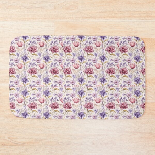 Item preview, Floral Waves Repeat Pattern designed and sold by ZOS HOUSE.