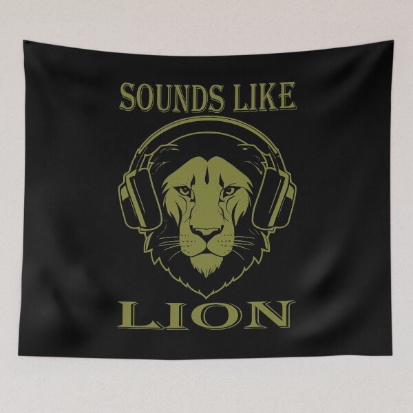 Item preview, Sounds Lion Olive designed and sold by Soulemotion.
