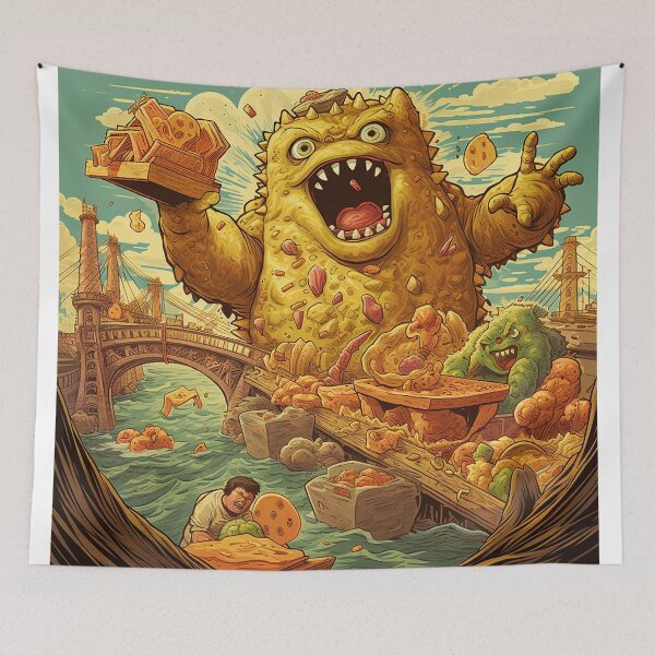 Item preview, Crackers Monster Destory designed and sold by AndyreiSman.