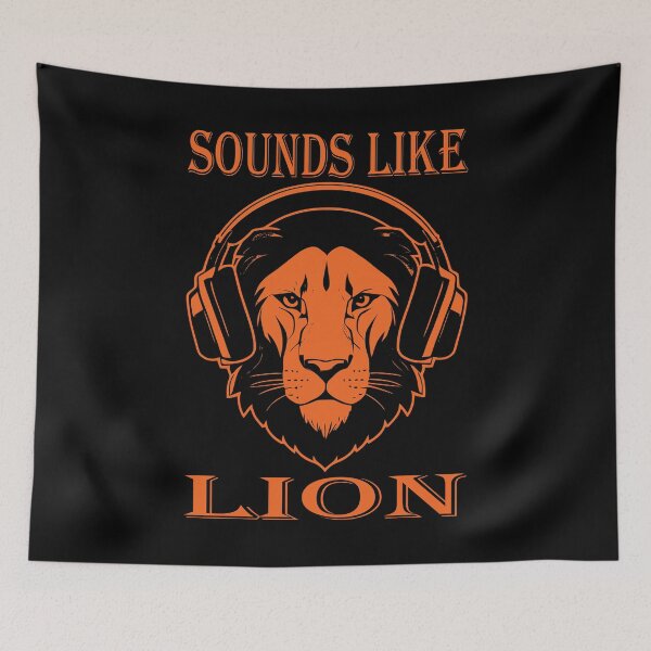 Item preview, Sounds Lion Orange designed and sold by Soulemotion.
