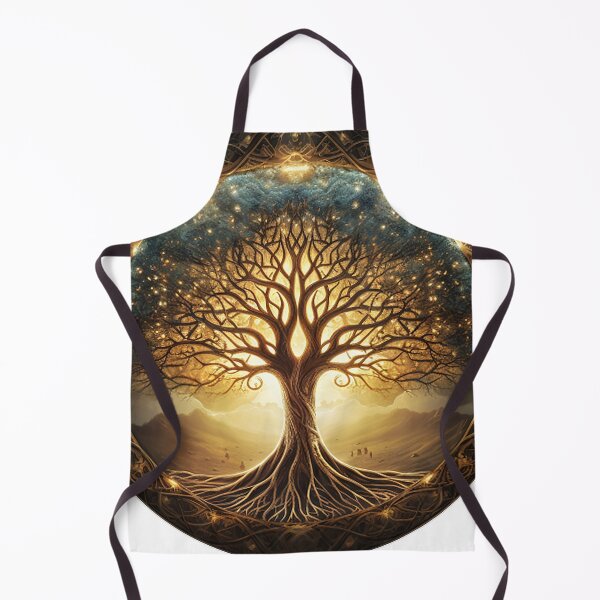 Item preview, World Tree in a Circle Fantasy 2 designed and sold by radhakidesign.
