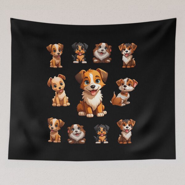 Item preview, Adorable Puppy Mania: Embrace the Cuteness Everywhere! designed and sold by BNCH44.