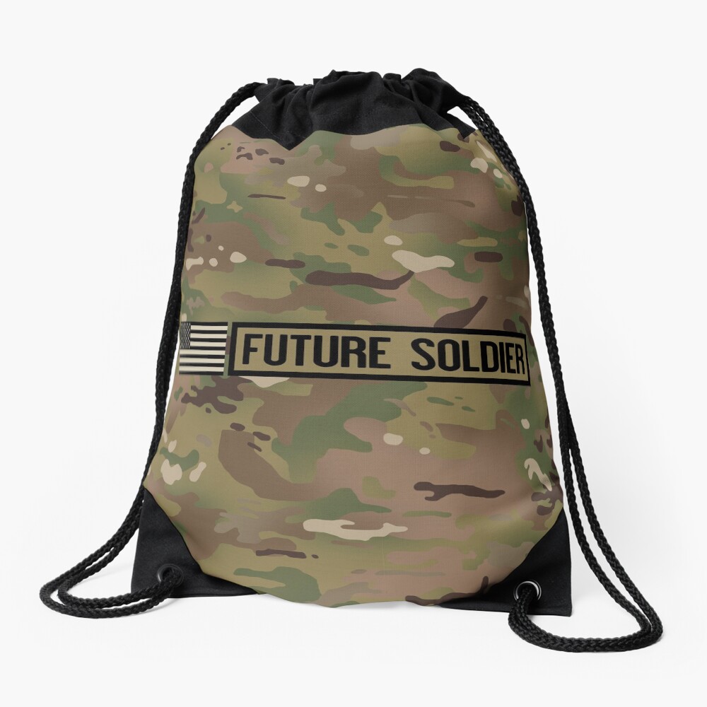 Military: Future Soldier Drawstring Bag