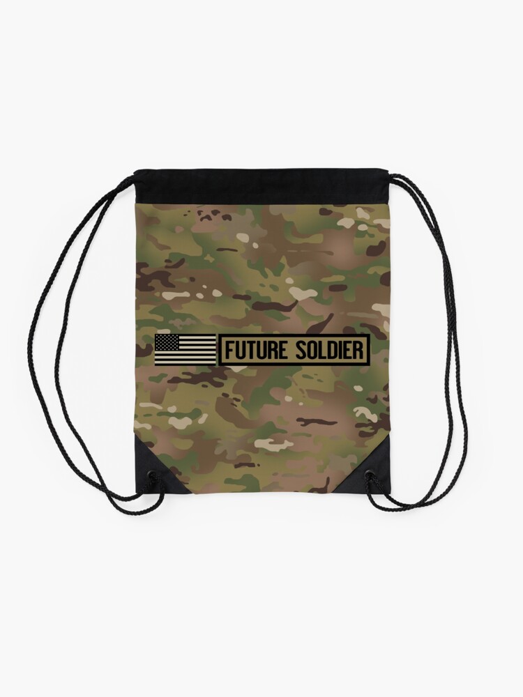 Alternate view of Military: Future Soldier Drawstring Bag