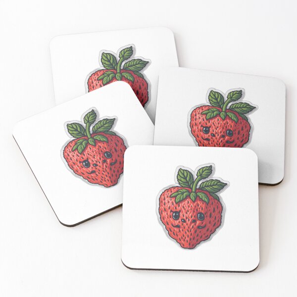 Item preview, Sweet Strawberry Delight: Cute Strawberry T-Shirt designed and sold by meesin-shop.
