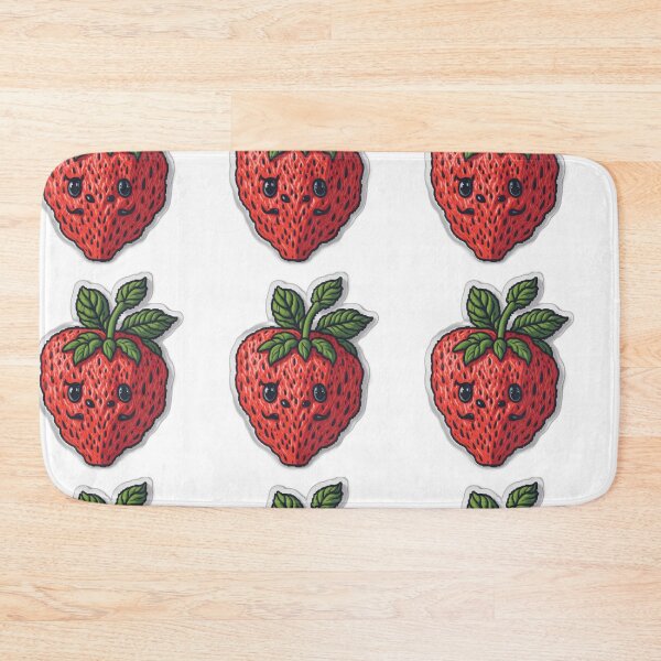 Item preview, Sweet Strawberry Delight: Cute Strawberry T-Shirt designed and sold by meesin-shop.