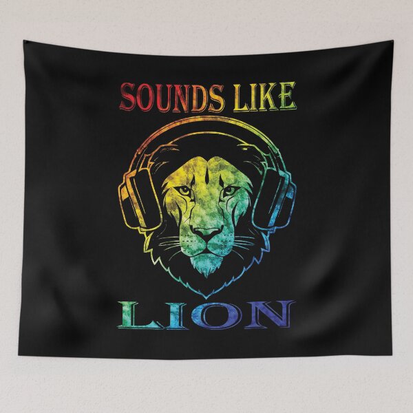 Item preview, Sounds Lion Rainbow designed and sold by Soulemotion.