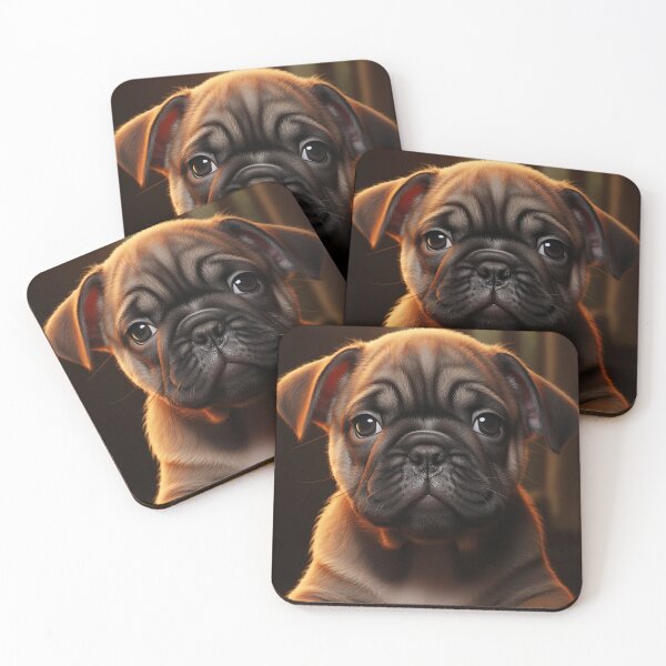 Item preview, The pug sits quietly designed and sold by Petschar.