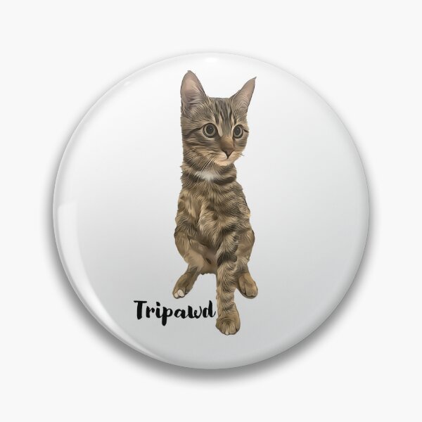 Item preview, Leila the Tripawd Three-Legged Cat designed and sold by leilathetripawd.