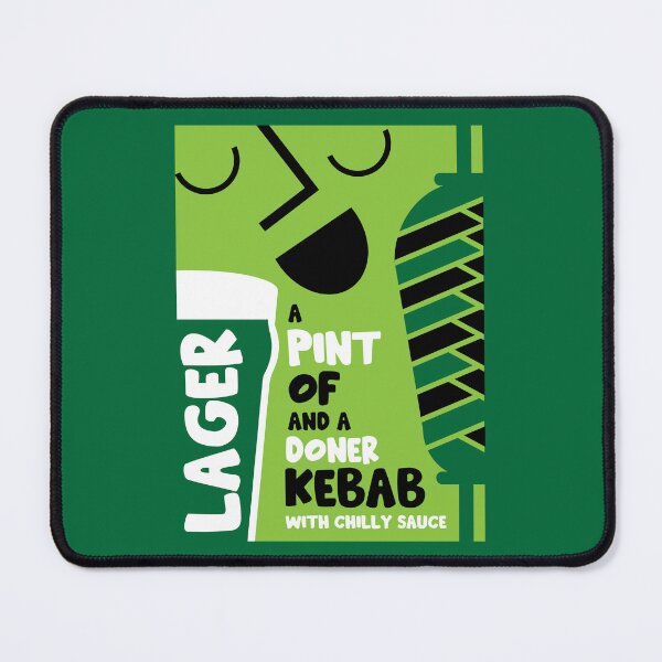 Item preview, British Doner Kebab Foodie designed and sold by happygiftideas.