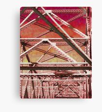 Passing Under Red Version Canvas Print