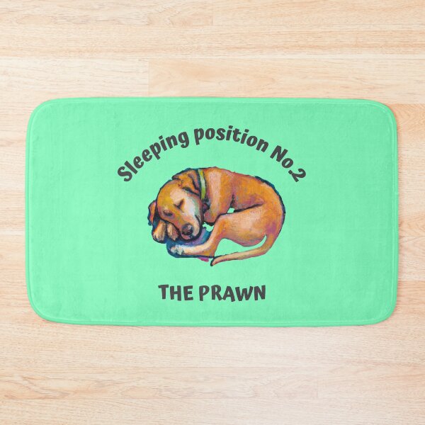 Item preview, Dog sleeping position 2 - the prawn designed and sold by kookycomet.