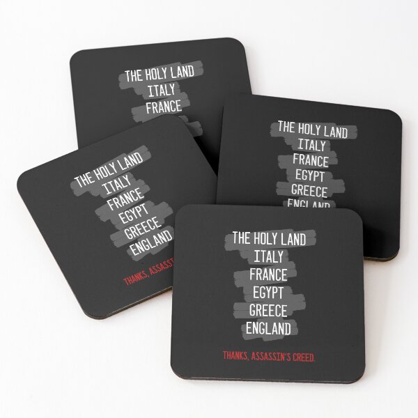 Item preview,  Assassin's Creed - Countries I've visited designed and sold by HighFives555.