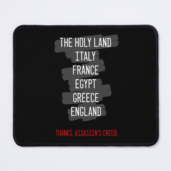 Item preview, Assassin's Creed - Countries I've visited designed and sold by HighFives555.