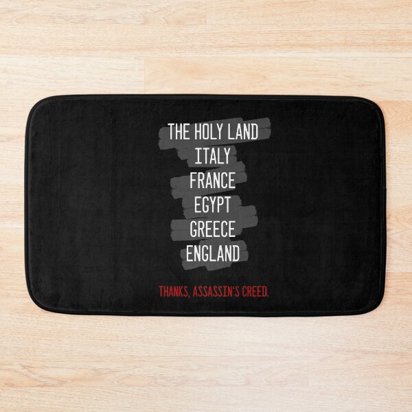 Item preview,  Assassin's Creed - Countries I've visited designed and sold by HighFives555.