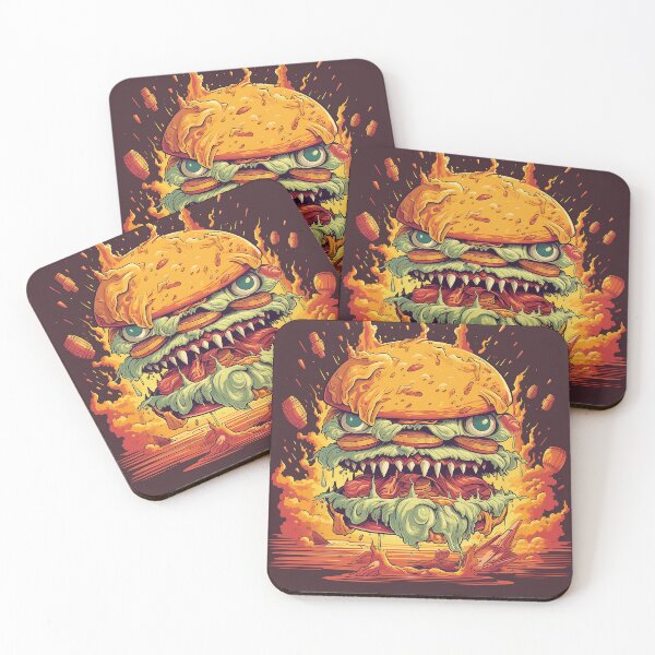 Item preview, Burger Monster Angry designed and sold by AndyreiSman.