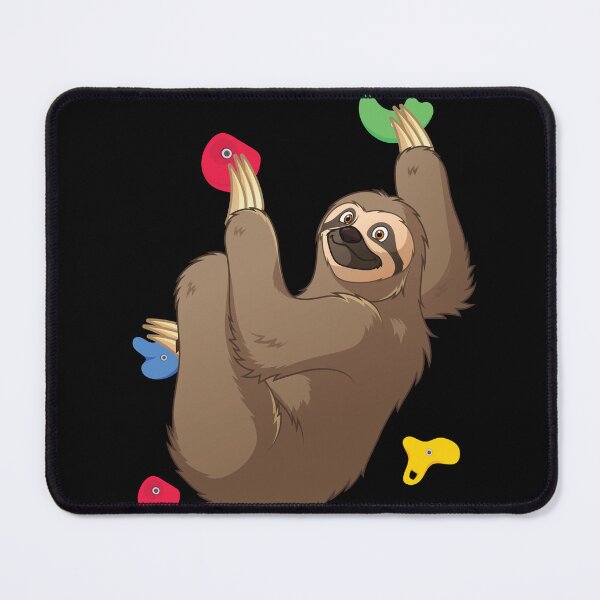 Item preview, Cat Sloth Climbing Mountaineering designed and sold by MooonTees.