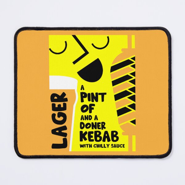 Item preview, British Doner Kebab Foodie designed and sold by happygiftideas.