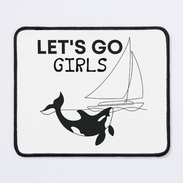 Let's Go Girls Sticker Gladis Orca Killer Whale Girl 