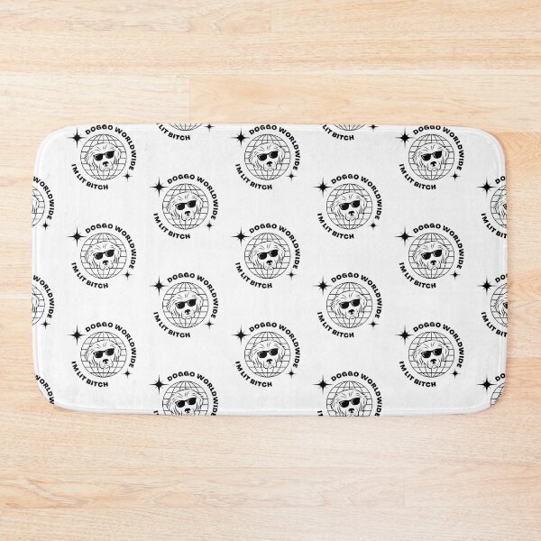 Item preview, Doggo Worldwide Cool Disco Dog Hilarious I'm Lit Bitch  designed and sold by mkzmerch.