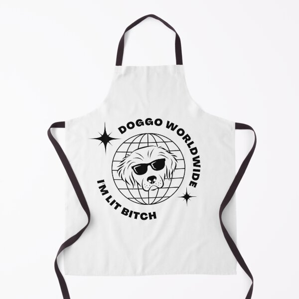 Item preview, Doggo Worldwide Cool Disco Dog Hilarious I'm Lit Bitch designed and sold by mkzmerch.