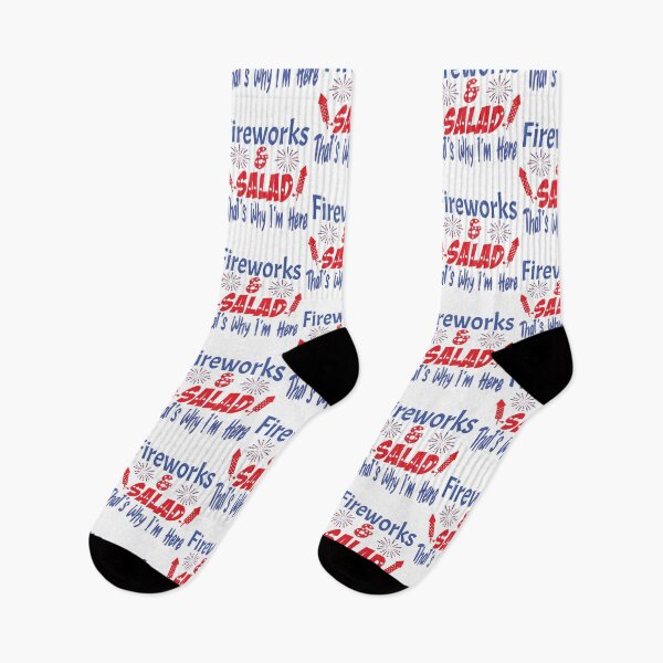 Item preview, Fireworks And Salad That's Why I'm Here Funny 4th Of July Celebration Gift designed and sold by YAHIA-14.