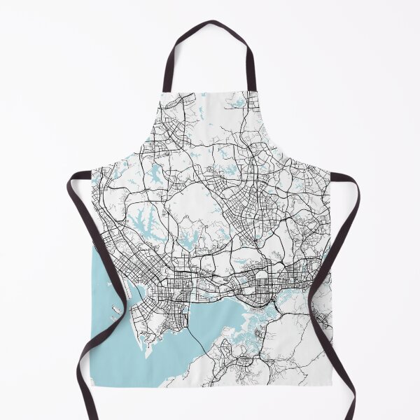Item preview, Shenzhen City Map of Guangdong, China - Circle designed and sold by deMAP.