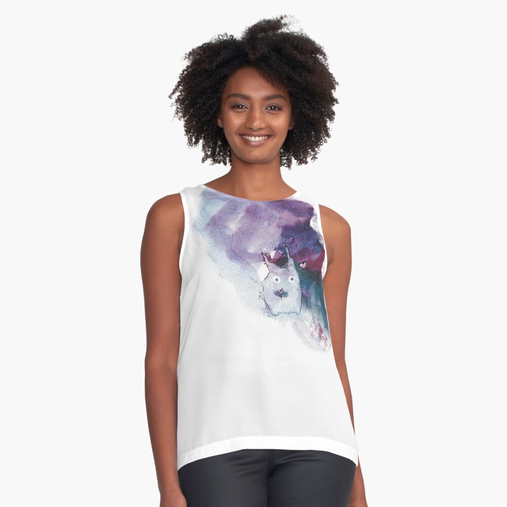 Valentine Boo Sleeveless Top