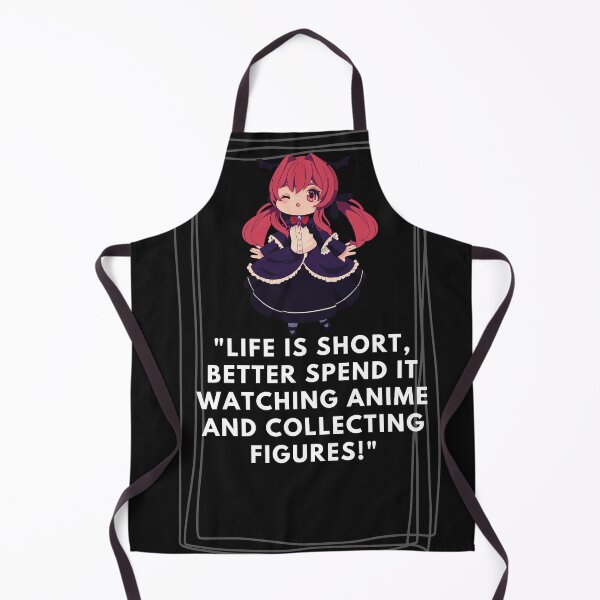 Item preview, "Life is short, better spend it watching anime and collecting figures!" anime, watch anime, cute, manga designed and sold by EdgarReffo.