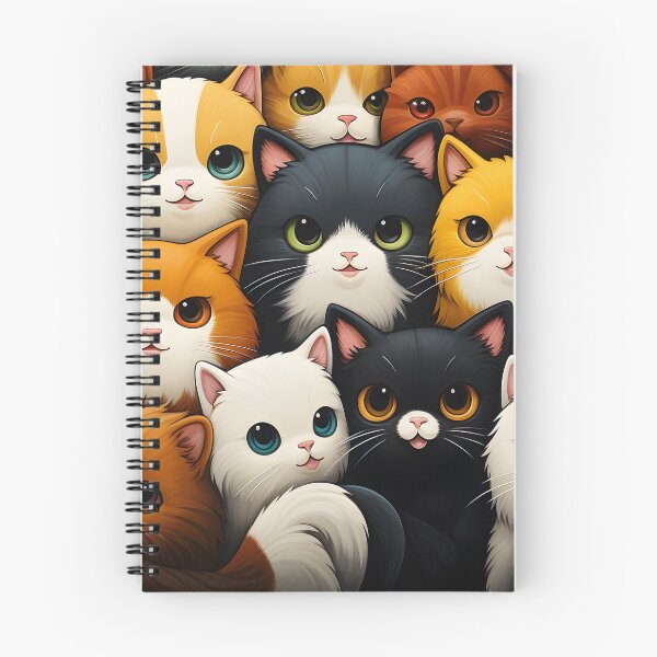 Item preview, Vibrant Whiskers: A Delightful Collection of Colorful Cats  designed and sold by BNCH44.