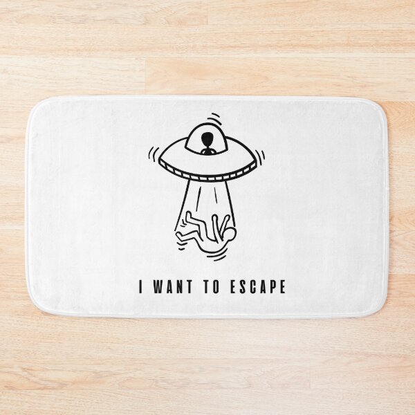 Item preview,  I want to escape - Alien abduction designed and sold by DoodlesnPoodles.