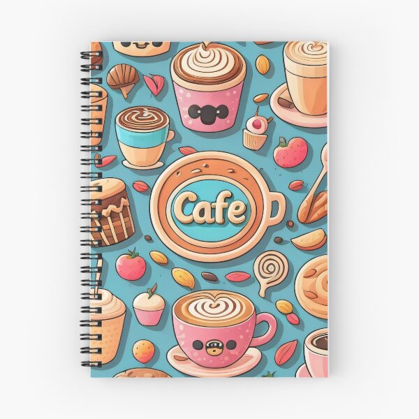 Item preview, Pattern of cute cafe 1 designed and sold by SpecialForceART.