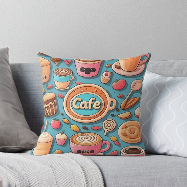 Item preview, Pattern of cute cafe 1 designed and sold by SpecialForceART.