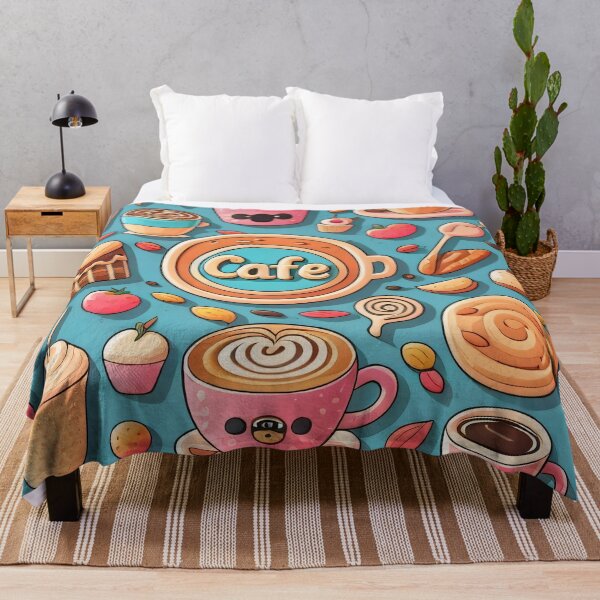 Item preview, Pattern of cute cafe 1 designed and sold by SpecialForceART.