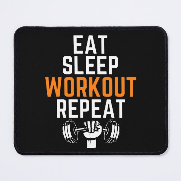 Item preview, Eat Sleep Workout Repeat - Fitness Motivation designed and sold by Vicky021.