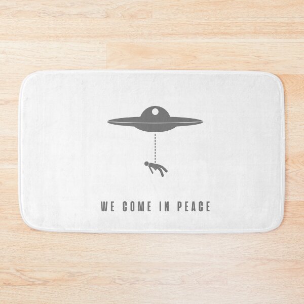 Item preview,  We come in peace - Alien abduction designed and sold by DoodlesnPoodles.