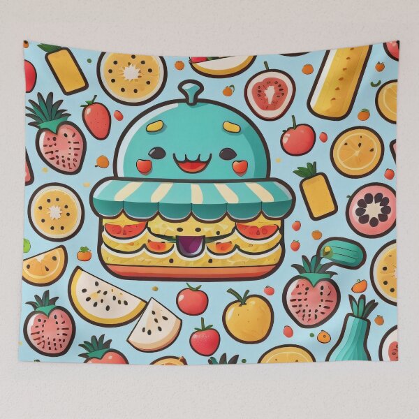 Item preview, Pattern of cute cafe 2 designed and sold by SpecialForceART.