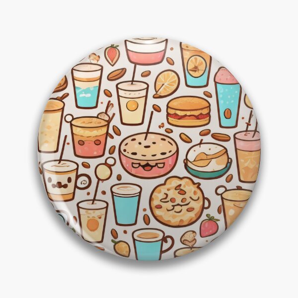 Item preview, Pattern of cute cafe 3 designed and sold by SpecialForceART.