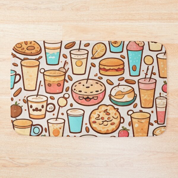 Item preview, Pattern of cute cafe 3 designed and sold by SpecialForceART.