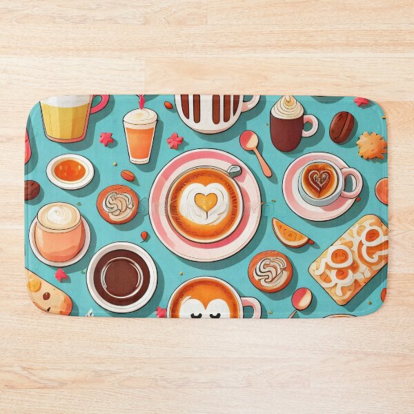 Item preview, Pattern of cute cafe 4 designed and sold by SpecialForceART.