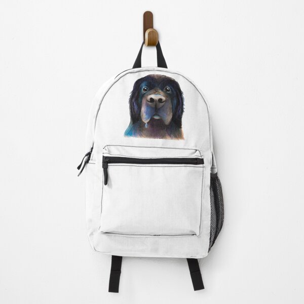 Item preview, Newfoundland dog watercolour painting designed and sold by Funsize-Art.