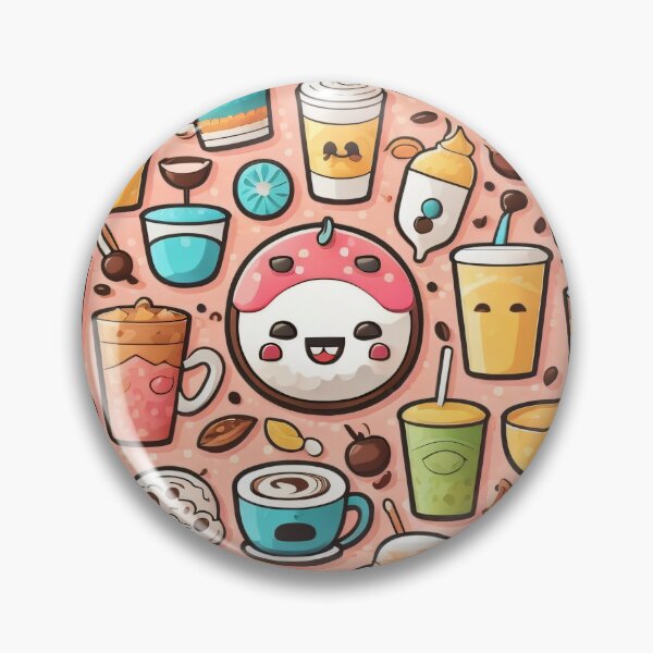 Item preview, Pattern of cute cafe 5 designed and sold by SpecialForceART.