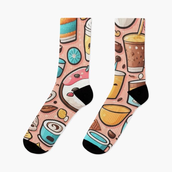 Item preview, Pattern of cute cafe 5 designed and sold by SpecialForceART.