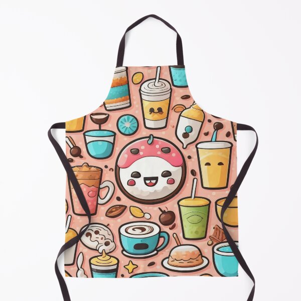 Item preview, Pattern of cute cafe 5 designed and sold by SpecialForceART.