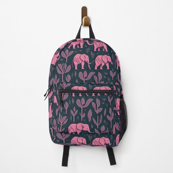 Item preview, Seamless Elephant Repeating Pattern Pink designed and sold by Meena-tta.
