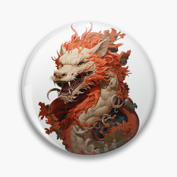 Item preview, An awe-inspiring illustration of a majestic Japanese dragon designed and sold by BogatyrovaOlena.