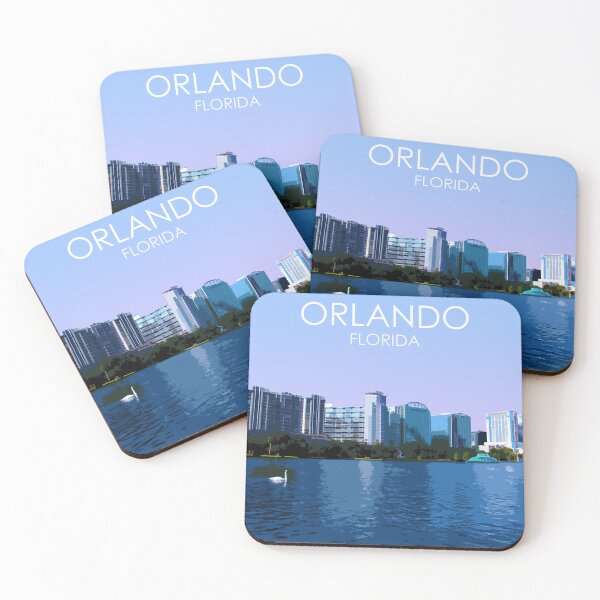 Item preview, Lake Eola Park, Orlando, Florida, USA, Print designed and sold by summattodraw.