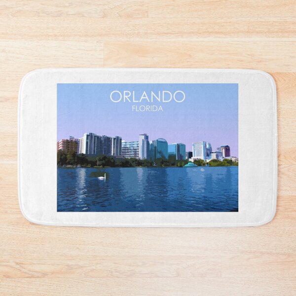 Item preview, Lake Eola Park, Orlando, Florida, USA, Print designed and sold by summattodraw.