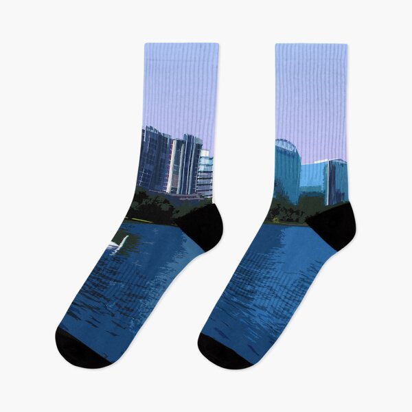 Item preview, Lake Eola Park, Orlando, Florida, USA, Print designed and sold by summattodraw.